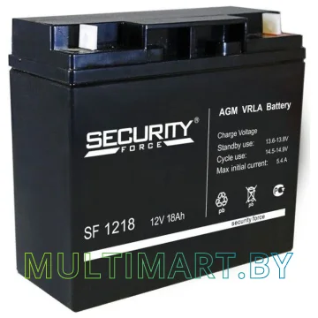Аккумулятор для ИБП Security Force SF 1218 (12В/18 А·ч)